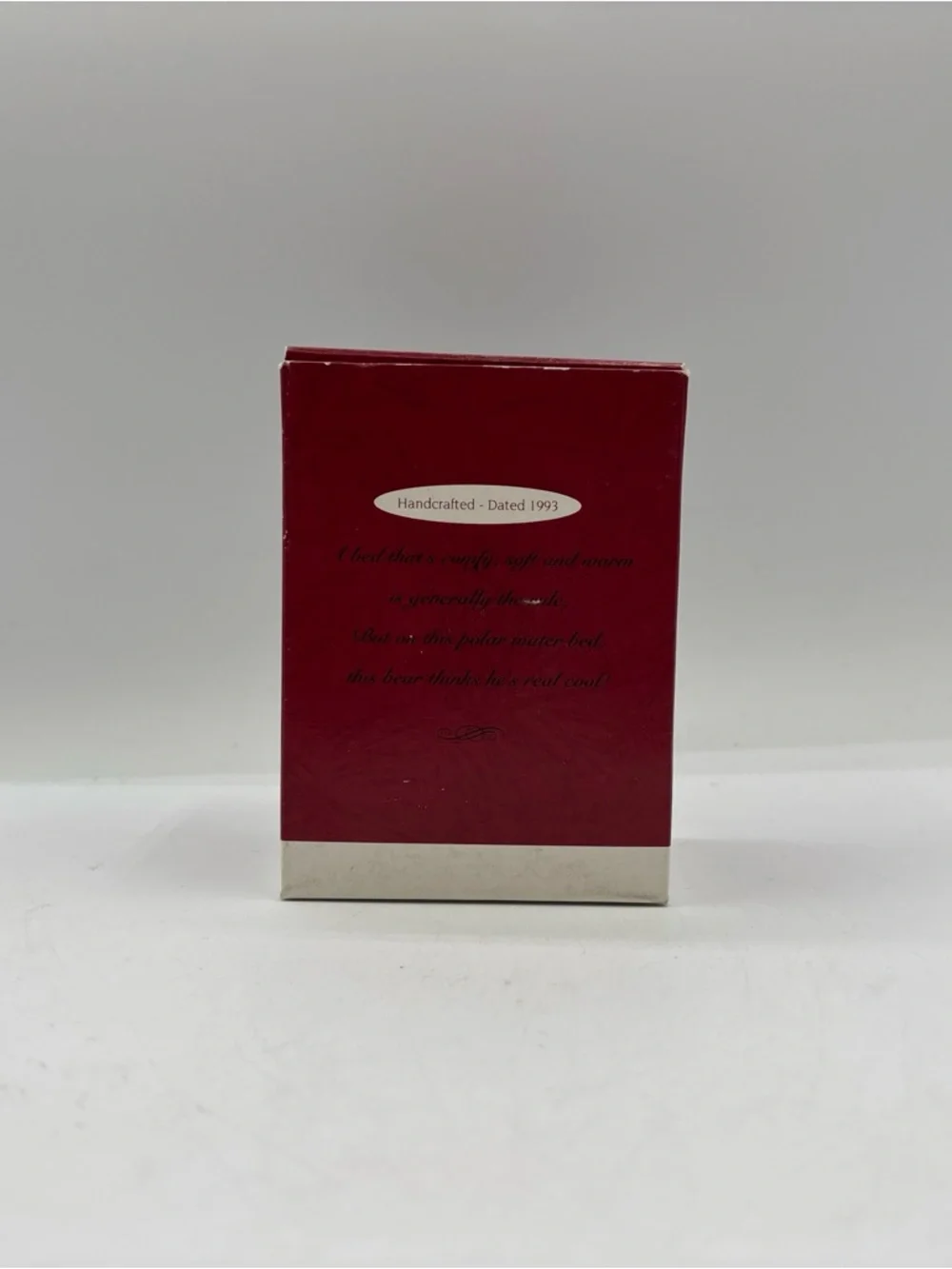 Hallmark Keepsake Ornament Dated 1993 Vintage Water Bed Snooze Handcrafted EUC‎